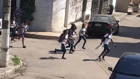 Schule, nicht schießen