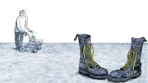 Die Bewohner bringen ihr Neugier entgegen