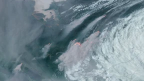 Satellitenbilder zeigen das Ausmaß der verheerenden Brände in Kanada