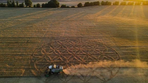 Das Geld liegt auf dem Acker