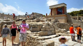 Steuer-Razzia im Palast von Knossos