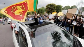 Colombos Börse gleitet ins Chaos