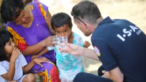 Sauberes Trinkwasser im Erdbebengebiet