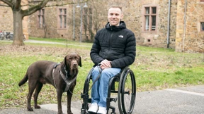 Zielstrebig und treffsicher im Rolli