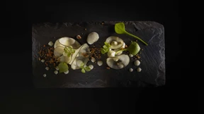 Land und Meer auf dem Teller in perfekter Balance