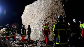 Häuser bei spektakulärem Felssturz in Südfrankreich zerstört