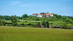 Burg Gottes auf dem Vulkankegel