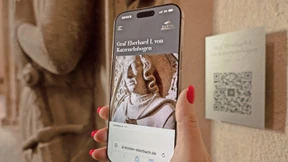 Sprechende Grabplatten in Kloster Eberbach