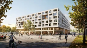 In Frankfurt entsteht Deutschlands erste Hybridschule