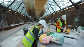 Unterhemdchen in Glas