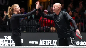 Andre Agassi und Steffi Graf spielen nicht gegeneinander
