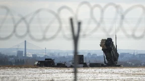 Die rote Linie ist die Grenze der Mitgliedstaaten