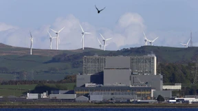 Windturbinen produzieren Strom für ganz Schottland