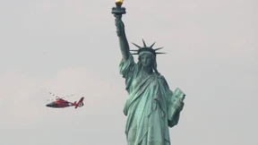 Freiheitsstatue wegen Feuers evakuiert