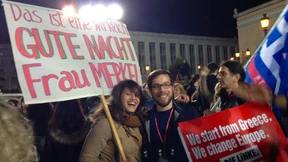 Links ist, wo der Daumen rechts ist