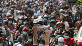 Die Demonstranten trauern – und protestieren weiter