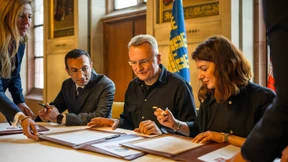 Frankfurt und Lemberg besiegeln Städtepartnerschaft