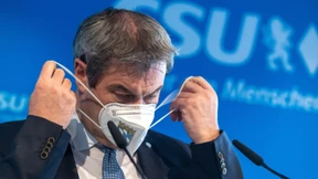 Söder positiv auf Corona getestet