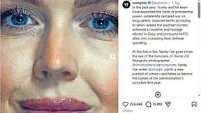 Karoline Leavitt, ganz nah