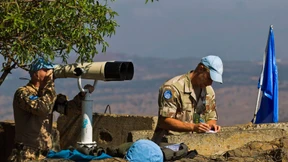 UN-Soldaten eingekesselt 