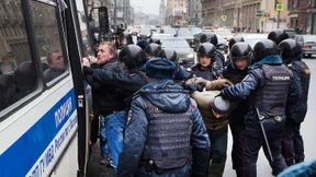 Dutzende Festnahmen bei Demonstrationen in Moskau