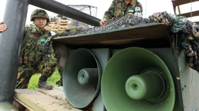 Die teuren schwachen Propagandalautsprecher in Korea