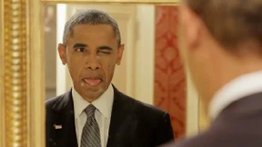 Selfies und Grimassen: Obama wirbt für Gesundheitsreform