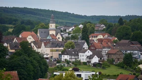 Kleiner Ort mit wenig Geld