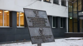 Nur eine Gedenktafel blieb als Erinnerung