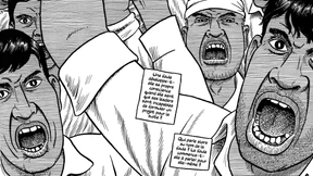 Comicreporter im Kriegsgebiet