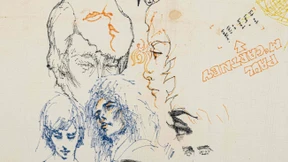 Gestohlene Tischdecke mit Zeichnungen der Beatles wieder aufgetaucht