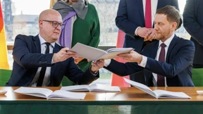 Kretschmer wirbt beim BSW um Stimmen