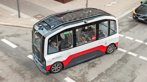 Blockade für autonomes Fahren