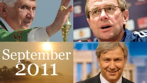 Der Papst kommt, Wowereit bleibt, Rangnick geht