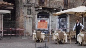 Warten auf den nächsten Stoß