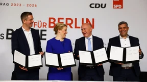 CDU und SPD unterzeichnen Koalitionsvertrag