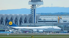 Angst vor dem Abstieg des Flughafens