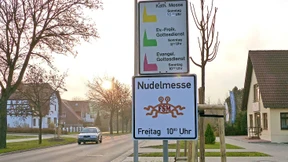 Keine Hinweisschilder für „Nudelmessen“