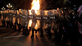 Ausschreitungen nach Abstimmung