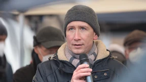 Fackelaufzug vor Haus des Halberstädter Oberbürgermeisters