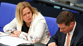 Faeser sieht „historisches Momentum“ in der Asylpolitik