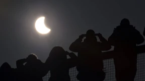 Livebilder von der Sonnenfinsternis