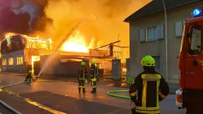 Großbrand in Mönchengladbach