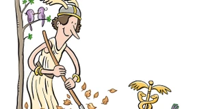 Stoisch im Vorfrühling