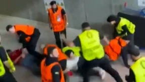 Video zeigt gewalttätige Ordner bei EM-Achtelfinale in Frankfurt