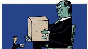 Sparen wird bestraft