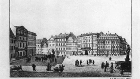 Am Roßmarkt war der Weltgeist noch fern