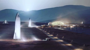 Ein Börsenprospekt wie im Science-Fiction-Film