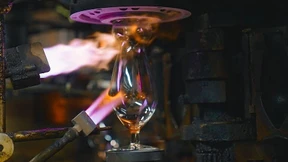 So dünn wie mundgeblasen