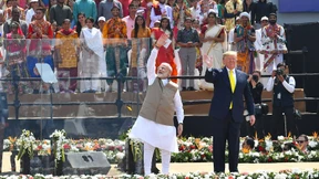 Trump nutzt Indien-Besuch zu Wahlkampfzwecken